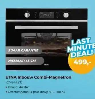 EP Beerepoot ETNA Inbouw Combi-Magnetron (CM244ZT) aanbieding