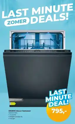 EP Beerepoot SIEMENS Inbouw Vaatwasser (SN65EX20BE) aanbieding