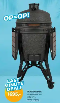 EP Beerepoot THE BASTARD Kamado (VX LARGE COMPLETE BX101) aanbieding
