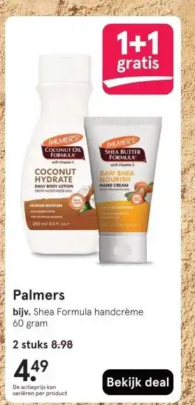 Etos Palmers aanbieding