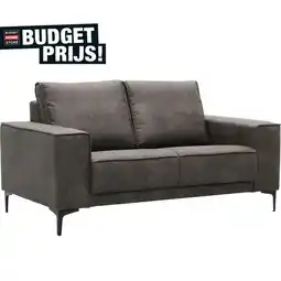 Budget Home Store Bank Capri 2-zits Presley antraciet aanbieding