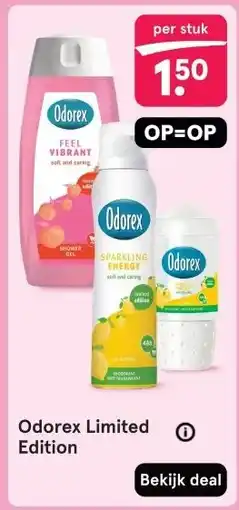 Etos Odorex Limited Edition aanbieding