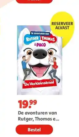 Bruna De avonturen van Rutger, Thomas en Paco - deel 5 (Pre-order editie met cadeautje) aanbieding