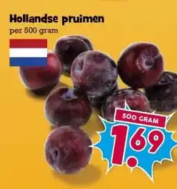Boon`s Markt Hollandse pruimen aanbieding