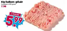 Boon`s Markt Kip/kalkoen gehakt aanbieding