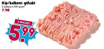 Boon`s Markt Kip/kalkoen gehakt aanbieding