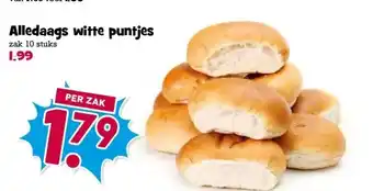 Boon`s Markt Alledaags witte puntjes aanbieding
