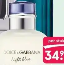 Etos Dolce & Gabbana Light Blue pour Homme Eau de toilette 40 ml aanbieding