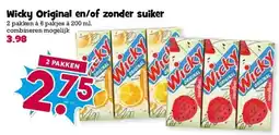 Boon`s Markt Wicky Original en/of zonder suiker aanbieding