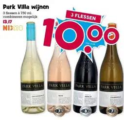 Boon`s Markt Park Villa wijnen aanbieding