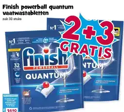 Boon`s Markt Finish powerball quantum vaatwastabletten aanbieding