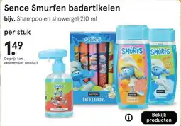Etos Sence Smurfen badartikelen aanbieding