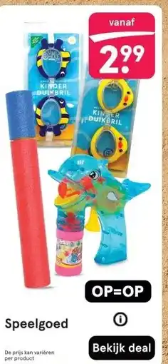 Etos Speelgoed aanbieding