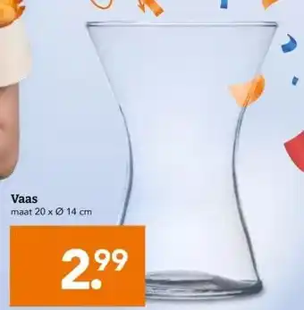 Blokker Vaas aanbieding