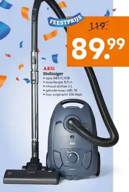 Blokker Stofzuiger aanbieding