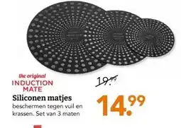 Blokker Siliconen matjes aanbieding