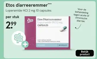 Etos Etos diarreeremmer*** aanbieding