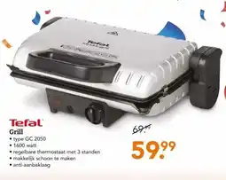 Blokker Tefal Grill aanbieding