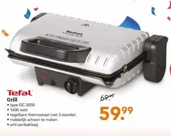 Blokker Tefal Grill aanbieding