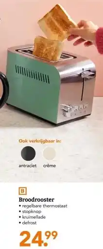 Blokker Broodrooster aanbieding