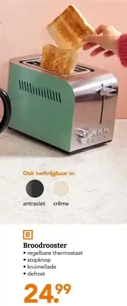 Blokker Broodrooster aanbieding