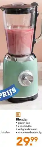 Blokker Blender • glazen kan aanbieding
