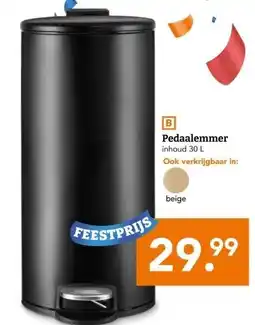 Blokker Pedaalemmer aanbieding