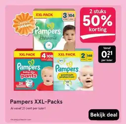 Etos Pampers XXL-Packs aanbieding