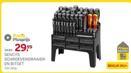 Praxis SENCYS SCHROEVENDRAAIER- EN BITSET aanbieding