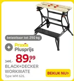 Praxis BLACK+DECKER WORKMATE aanbieding