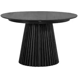 Leen Bakker Eettafel Irene - zwart - uitschuifbaar aanbieding
