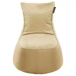 Leen Bakker Lebel loungestoel mini - zand - 65x52x52 cm aanbieding