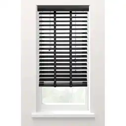 Leen Bakker Fenstr jaloezie hout 50 mm antraciet - 60x130 cm aanbieding