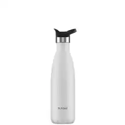 ANWB Flaske 500 ml RVS Drinkfles Wit aanbieding