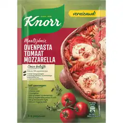 Jumbo Knorr Maaltijdmix Ovenpasta Tomaat Mozzarella 64 g aanbieding