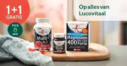 Holland & Barrett 1+1 GRATIS Op alles van Lucovitaal aanbieding
