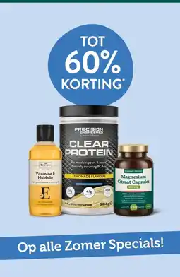 Holland & Barrett TOT 60% KORTING* Op alle Zomer Specials! aanbieding