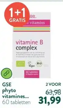 Holland & Barrett phyto vitamines Vitamine B Complex (60 tabletten) aanbieding