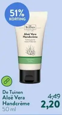 Holland & Barrett Aloë Vera Handcrème aanbieding