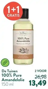 Holland & Barrett 100% Pure Amandelolie aanbieding