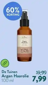 Holland & Barrett Argan Haarolie aanbieding