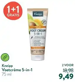 Holland & Barrett Voetcrème 5-in-1 aanbieding