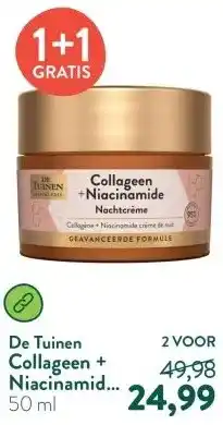 Holland & Barrett Collageen + Niacinamide Nachtcrème aanbieding