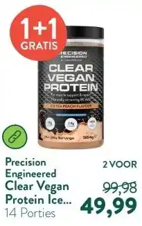 Holland & Barrett Clear Vegan Protein Ice Tea Peach - 364g aanbieding