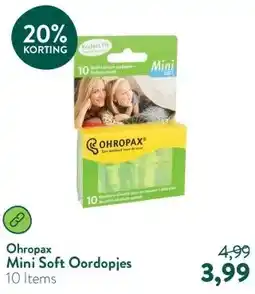 Holland & Barrett Mini Soft Oordopjes aanbieding
