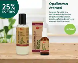 Holland & Barrett 25% KORTING Op alles van Aromed aanbieding
