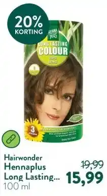 Holland & Barrett Hennaplus Long Lasting Colour 6 Dark Blond aanbieding