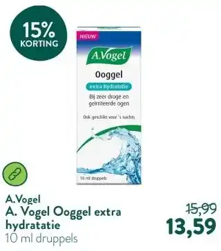Holland & Barrett A. Vogel Ooggel extra hydratatie aanbieding