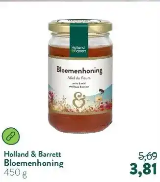 Holland & Barrett Bloemenhoning aanbieding
