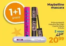 Trekpleister Maybelline mascara aanbieding